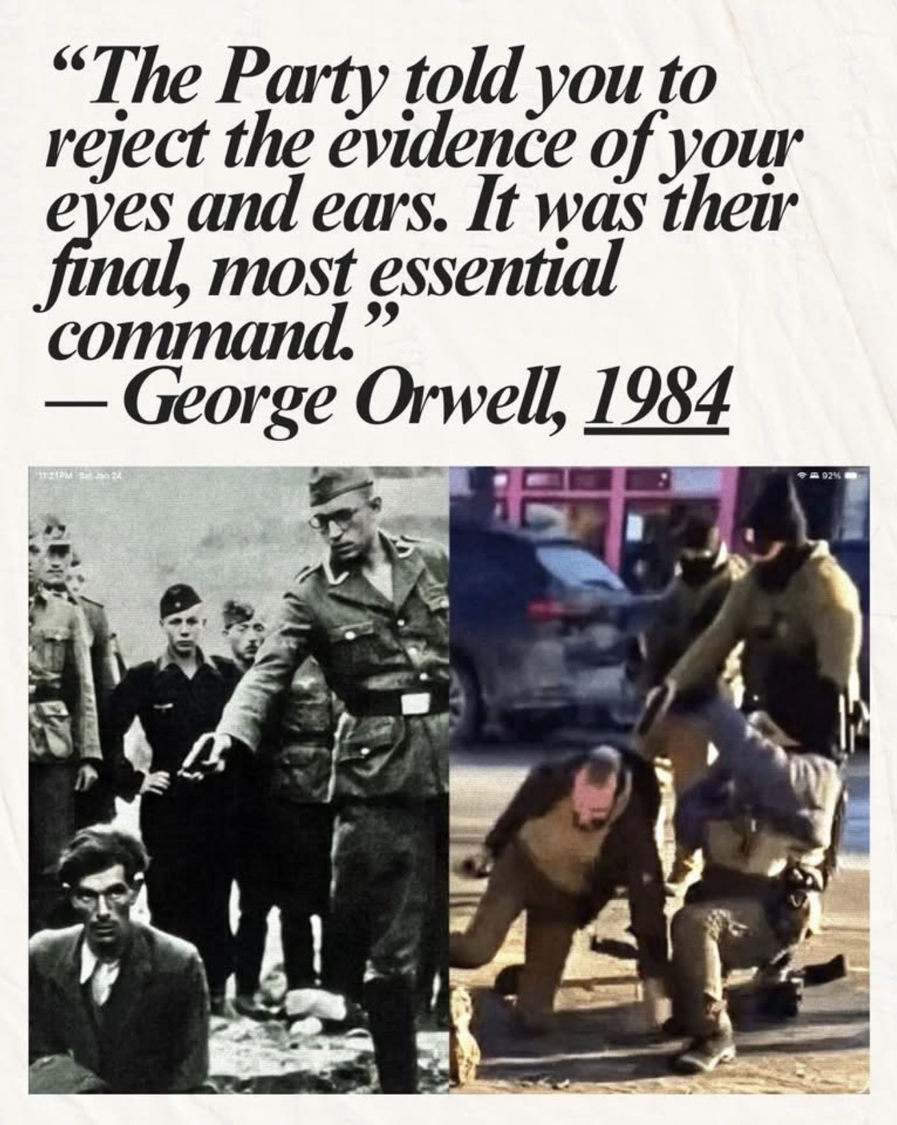 ICE: If it Walks Like a Nazi, Talks Like a Nazi and Acts Like a Nazi, Guess What? It’s a Nazi.