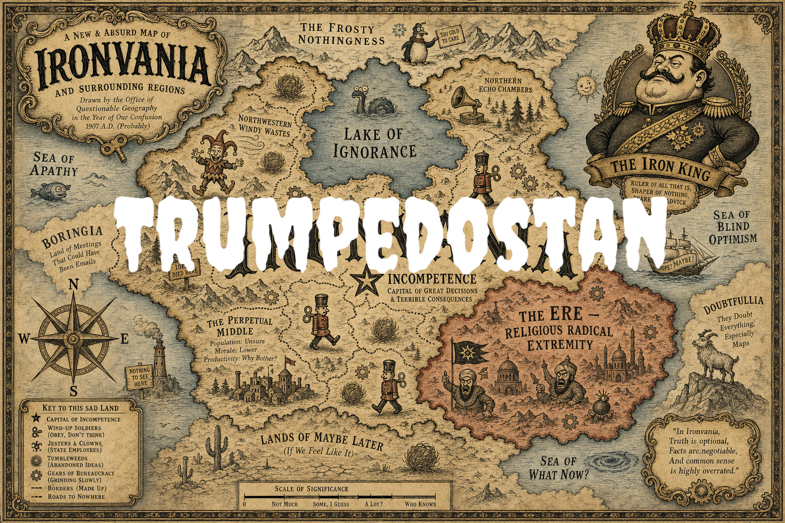 The Western World Just Renamed the U.S.A. – Trumpedostan